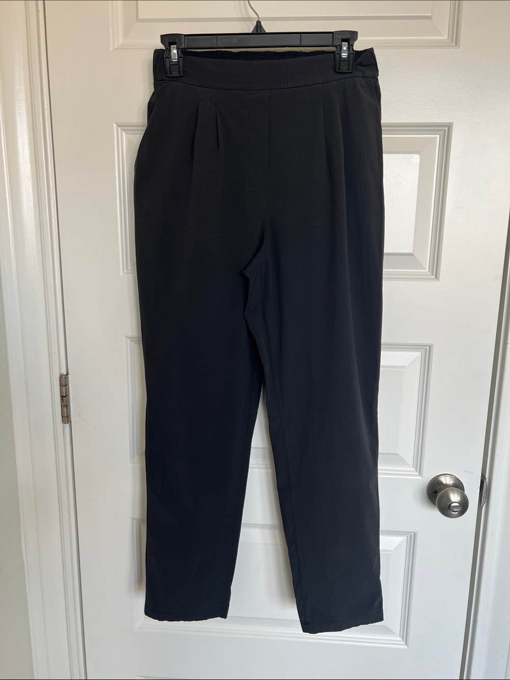 lululemon athletica Black Men's Dress Pants - Tapered Stretch